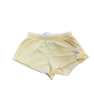 Katie J Butter yellow cotton shorts, Small
