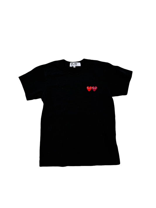 Comme des Garcons black t-shirt, youth medium