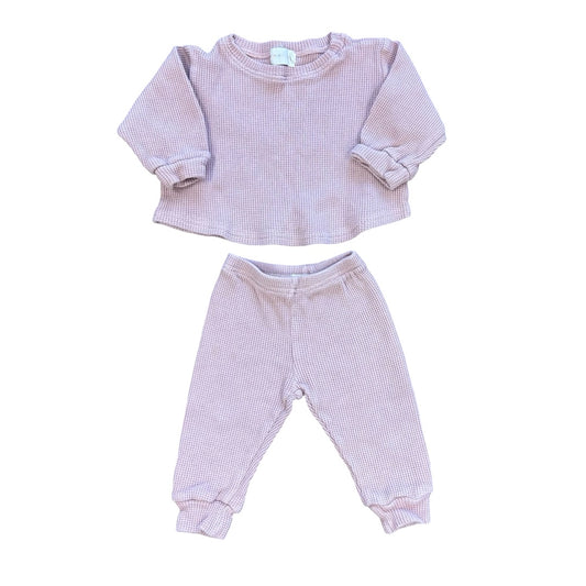 Mikki Rae Little ones waffle set, 6-12 months