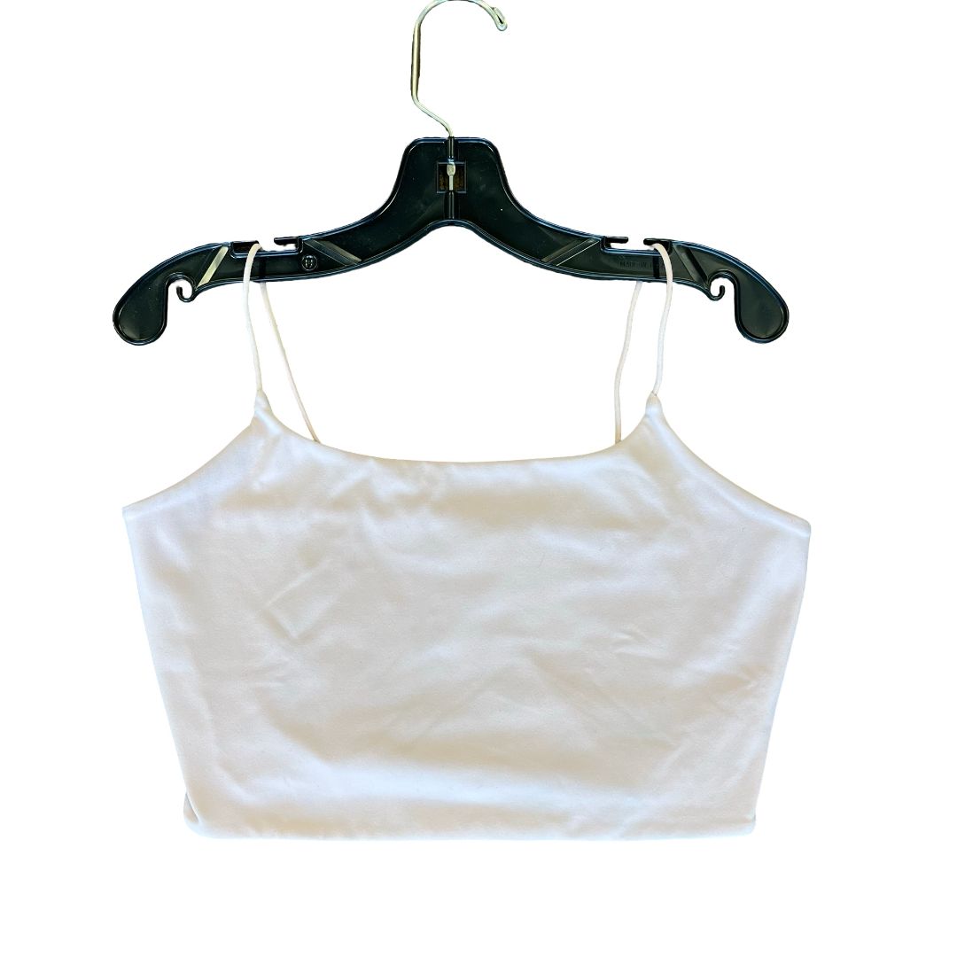 Garage white bralette, small