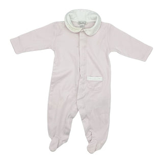 Kissy Kissy pink sleeper, 3-6 months