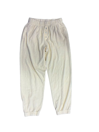 Donni Cream coloured terrycloth Sweatpants , S