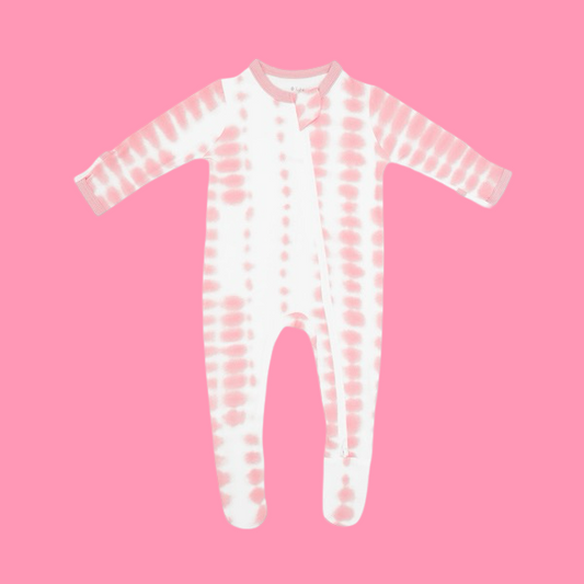 Kyte Tie Dye Pink sleeper, 12-18m