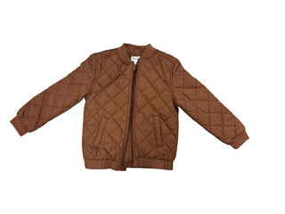 Miles the Label Brown Quilted Spring/Fall Jacket, 6 years