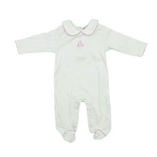 Pepa London pima cotton collared rocking horse sleeper, 3 months