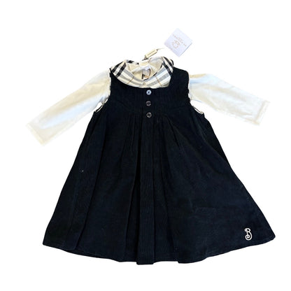 Burberry Dress with shirt and nylons new with tags, 9 months