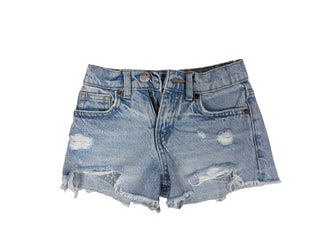 Zara Ripped Detail Denim Shorts, 6 years