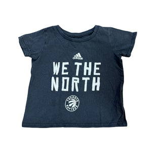 Adidas Black We The North Raptors tshirt, 6-12 months