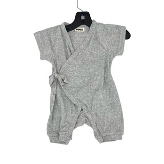 Roux terry kimono romper, 3-6 months