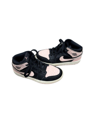 Nike Air Jordan sneakers black/pink, 2 big kid