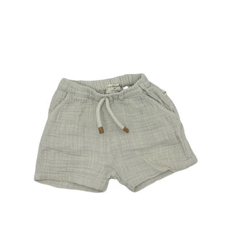 1 + in the Family linen gauze shorts, 9 months