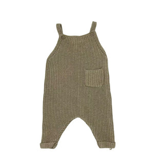Rabbit + Bear knit romper, 0-3 months