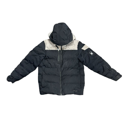 Spyder Black and Grey Spyder Jacket, 10 years