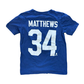 NHL 34 Matthews Toronto Maple Leafs T-Shirt, small