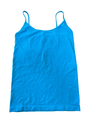 Malibu Sugar Blue tight tank top, ONE SIZE