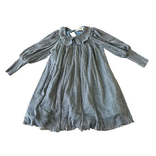 Tocoto Vintage Blue Sparkly Dress, 4 years