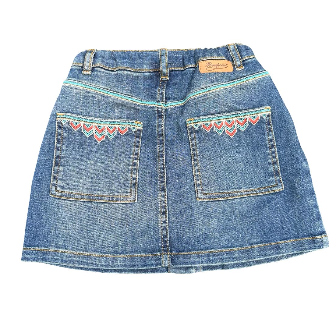 Bonpoint  denim skirt, 6 years