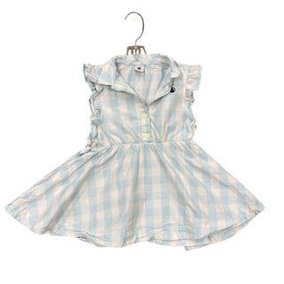 Petit Bateau Blue and White Check Dress, 3 years
