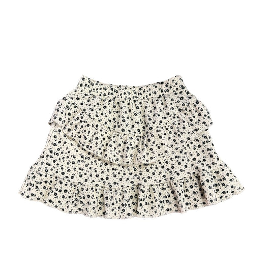 Zara Cream with Black Flower Skirt, 7 years