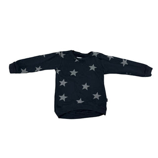 Nununu Black Sweater with stars, 4-5 years