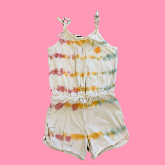 Tiny Whales romper, 3 years