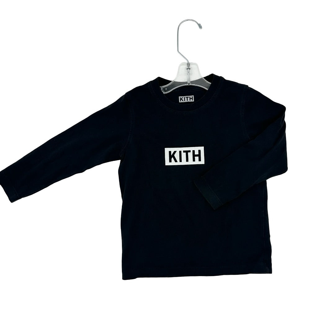 Kith Black long sleeve, 2 years