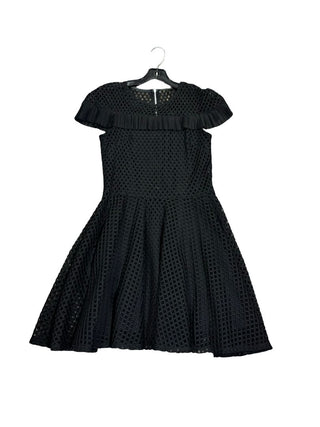 David Charles Black Dress with Zipper Back, 12 years