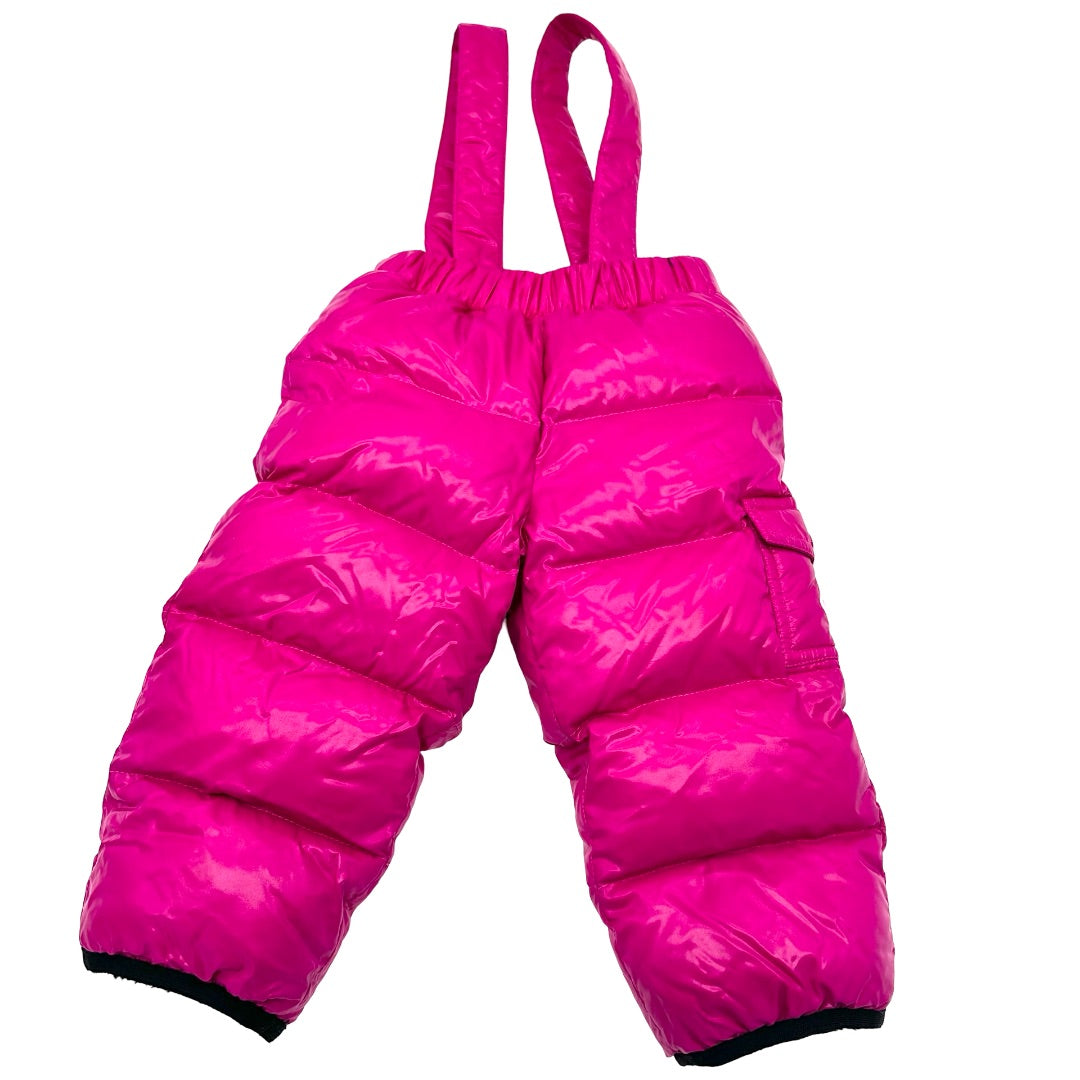 Moncler Pink snowpants, 12-18 months