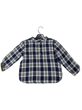 Bonton Plaid shirt, 2 years