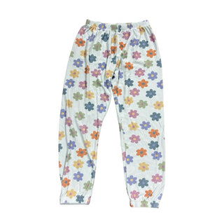 Chaser Light Blue Sweatpants with Flowers, 8 years