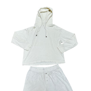 Cream Donni Cream Terry sweater and sweatpant set, Women’s medium