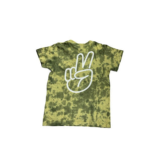 Tiny Whales Green Tie Dye T-Shirt, 8 years
