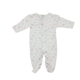 Kissy Kissy cloud pima cotton sleeper, 0-3 months