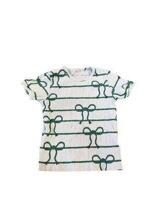 Mini Rodini Green knot tshirt, 5-7 years