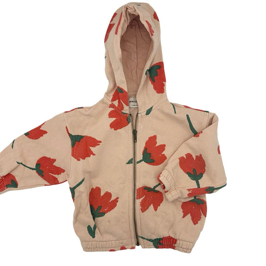 Bobo Choses zip up hoodie, 2-3 years