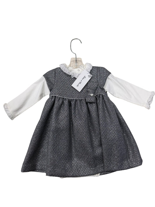 Tartine et Chocolate Grey shimmer dress brand new with tags, 1 year
