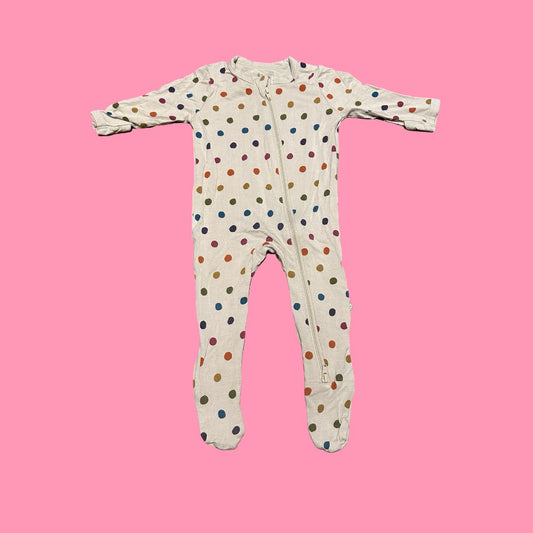 Kyte polka dot sleeper, 0-3 months