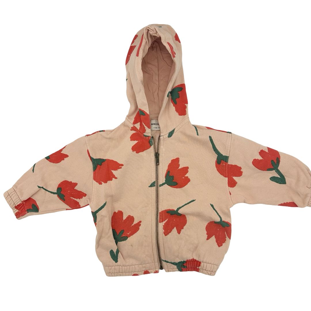 Bobo Choses zip up hoodie, 2-3 years