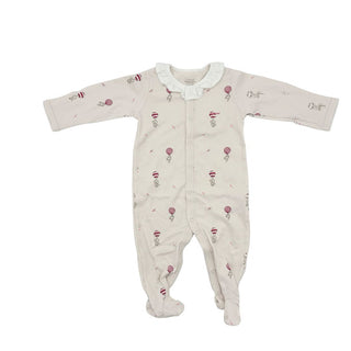 Livly pima cotton elephant hot air balloon sleeper, 1-3 months