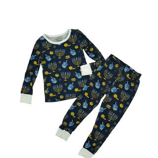 Caden lane chanukah Bamboo pajamas, 3 years