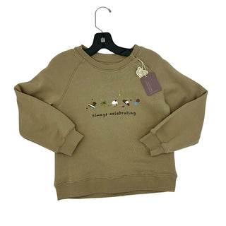 Norsu organic French terry crew toffee, 4-5 years