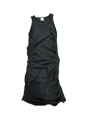 Tna Black Scrunchie Tank Top Dress, 2xs