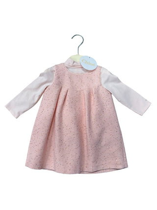 Chloe Pink dress with sequins brand new with tags, 9 months