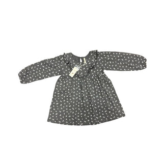 Quincy Mae Grey Dress with White Florals New with Tags, 4-5 years