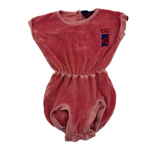 The animals observatory Terry rasberry romper, 18 months