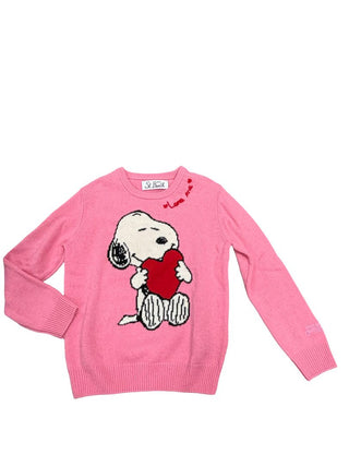 MC2 St. Barth snoopy pink sweater, 8 years
