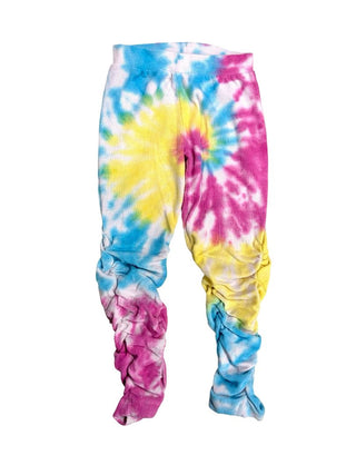 Chaser Tie Dye Ruched Sweatpants, 6 years