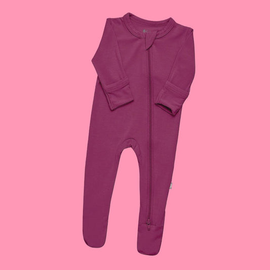 Kyte plum sleeper, 0-3 months