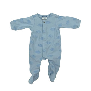 Jacadi blue w/clouds sleeper, 1 month