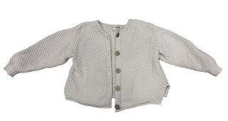 1 + in the Family Knitted Button Down Oatmeal Cardigan, 24 months